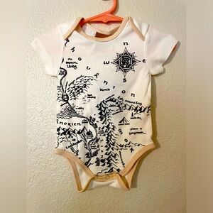 Lord of the Rings baby onesie